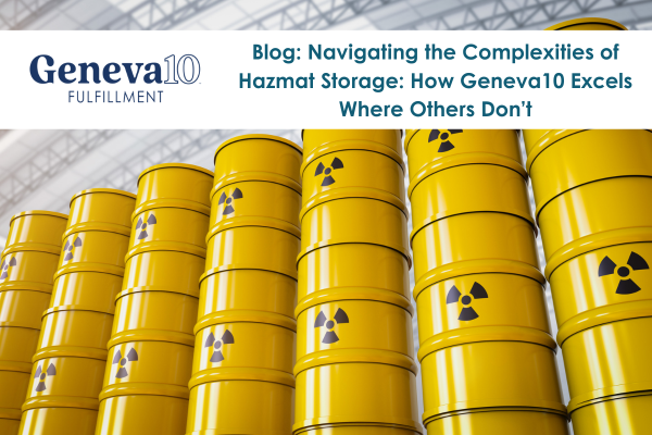 Navigating the Complexities of Hazmat Storage: How Geneva10 Excels Where Others Don’t